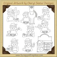 Exclusive Harry The Cowboy Color Me Sheet