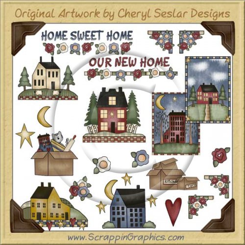 Home Sweet Home Clip Art Download