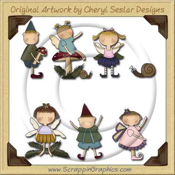 Woodland Wee Folk Collection Graphics Clip Art Download - Click Image to Close