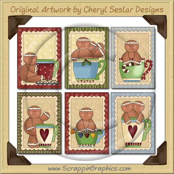 Ginger Mugs Greeting Sampler Card Collection Download - Click Image to Close