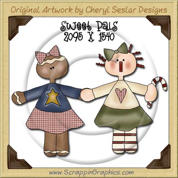 Sweet Pals Single Graphics Clip Art Download - Click Image to Close