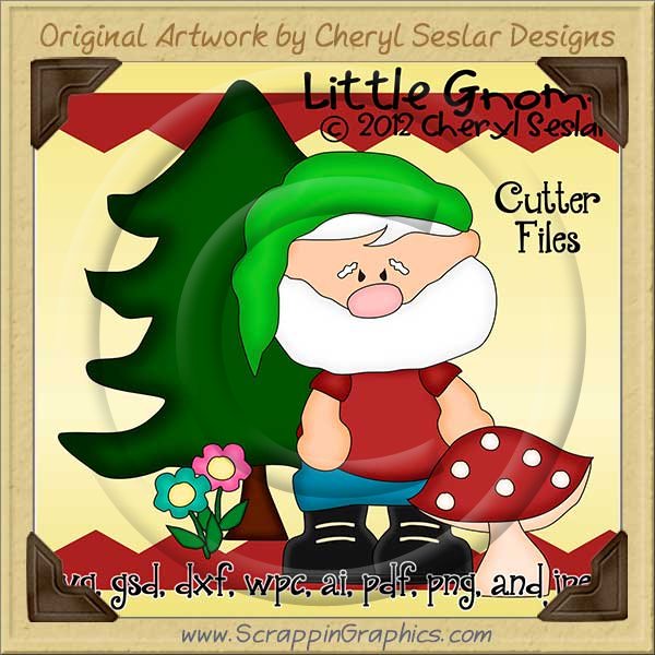 Little Gnome Cutter Cutting Files Collection - Click Image to Close
