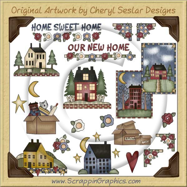 Home Sweet Home Clip Art Download - Click Image to Close