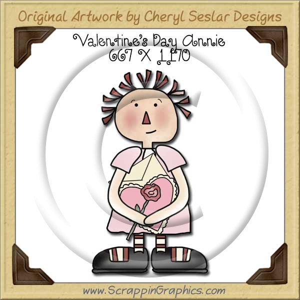 Valentine Annie Single Graphics Clip Art Download - Click Image to Close