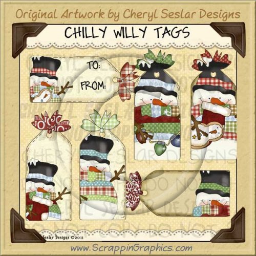 Chilly Willy Tags Limited Pro Clip Art Graphics