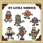 Little Monsters Collection Graphics Clip Art Download