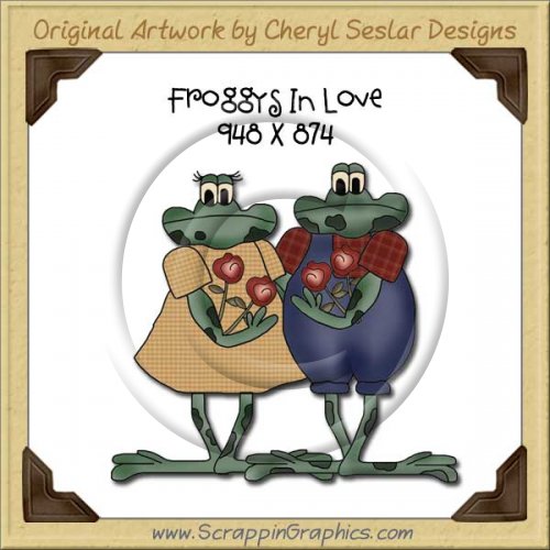 Foggys in Love Single Graphics Clip Art Download
