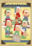 Sweater Elves Bake Cookies Cutter Cutting Files Collection
