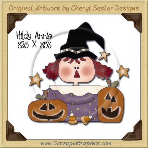 Hildy Annie Single Graphics Clip Art Download