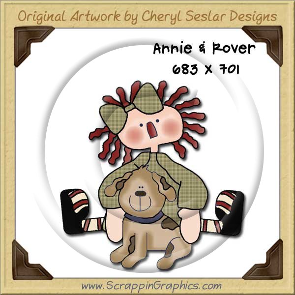 Annie & Rover Single Graphics Clip Art Download - Click Image to Close