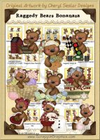 Raggedy Bears Bonanza Collection Graphics Clip Art Download
