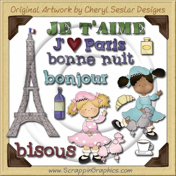 Paris Collection Graphics Clip Art Download - Click Image to Close