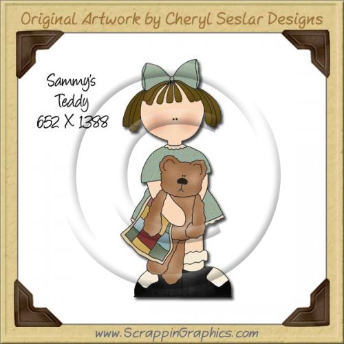 Sammy's Teddy Single Graphics Clip Art Download