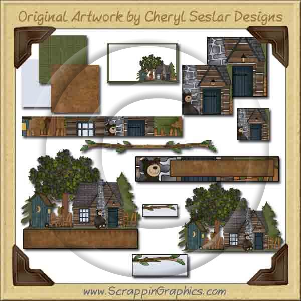 Country Livin' Web Set Graphics Clip Art Download - Click Image to Close
