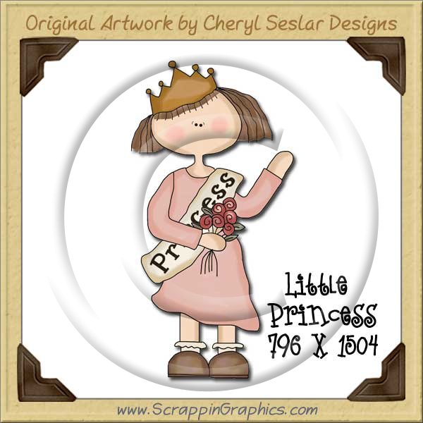 Little Princess Single Graphics Clip Art Download - Click Image to Close