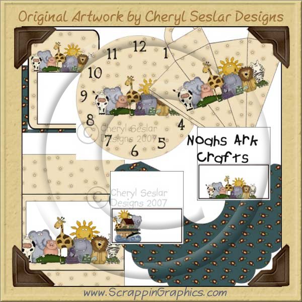 Noah's Ark Clip Art Graphics Collection - Click Image to Close