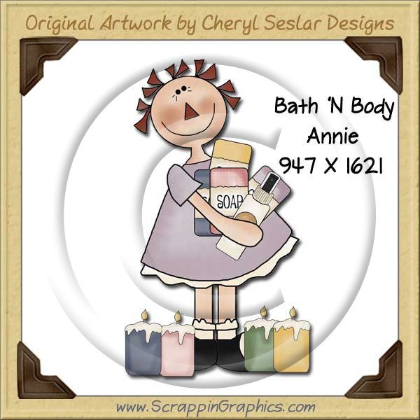 Bath 'N Body Annie Single Graphics Clip Art Download - Click Image to Close