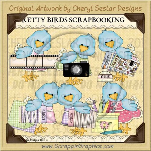 Pretty Bird Scrapbooking Limited Pro Clip Art Graphics