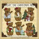 Biscuit The Christmas Bear Limited Pro Clip Art Graphics