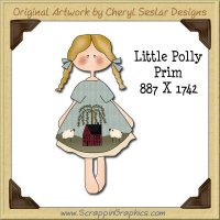 Little Polly Prim Single Graphics Clip Art Download