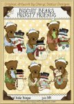 Biscuit Bear's Frosty Friends Limited Pro Clip Art Graphics