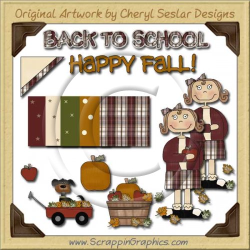 Fall Gal Graphics Clip Art Download