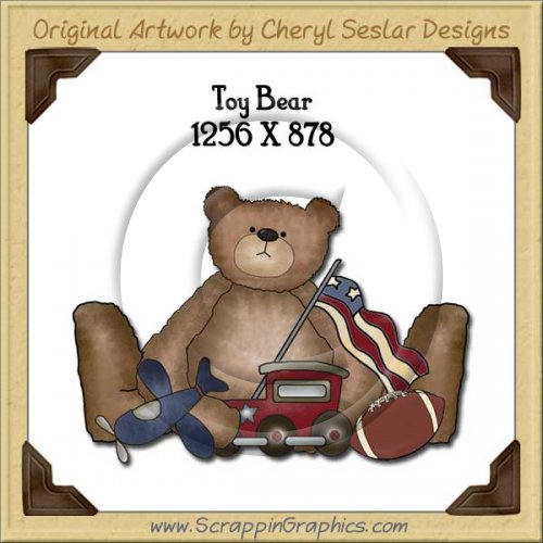 Toy Bear Single Graphics Clip Art Download