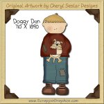 Doggy Dan Single Clip Art Graphic Download
