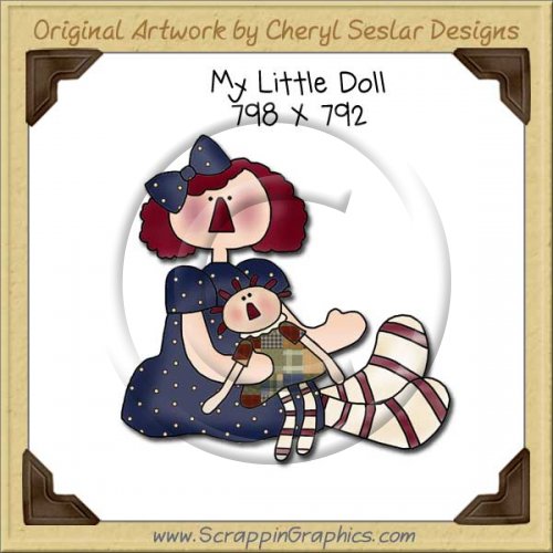 My Little Doll Single Graphics Clip Art Download