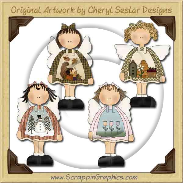 Seasonal Angels Collection Graphics Clip Art Download - Click Image to Close