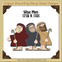 Wise Men Single Graphics Clip Art Download