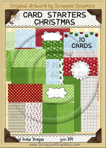 Card Starters Christmas Limited Pro Clip Art Graphics