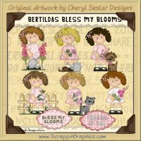 Bertilda's Bless My Blooms Limited Pro Clip Art Graphics