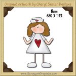 Nurse Single Graphics Clip Art Download