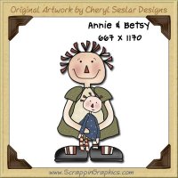Annie & Betsy Single Graphics Clip Art Download