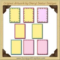 Bright Card Starters SamplerPrintable Craft Download