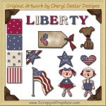 Patriotic Pals Graphics Clip Art Download