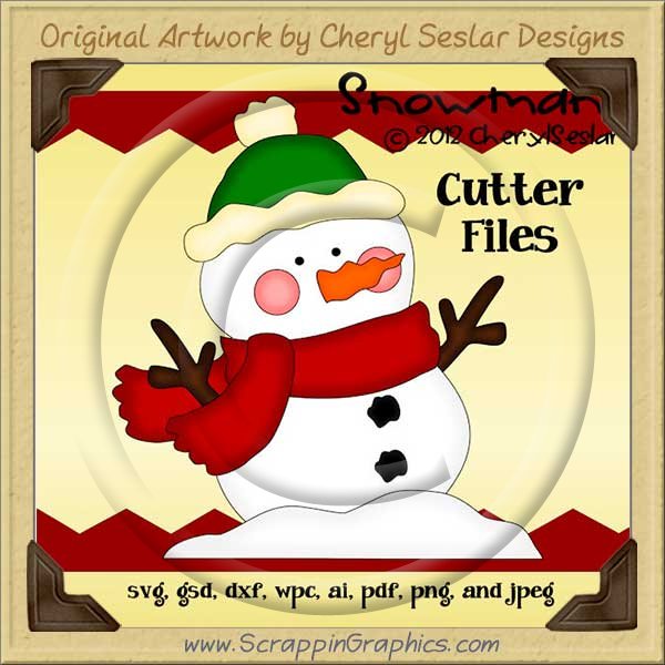 Snowman Cutter Cutting Files Collection - Click Image to Close