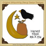 Harvest Moon Single Graphics Clip Art Download