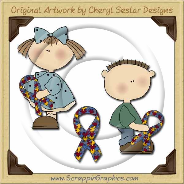 Autism Kids Graphics Clip Art Download - Click Image to Close