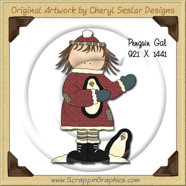 Penguin Pals Single Graphics Clip Art Download - Click Image to Close