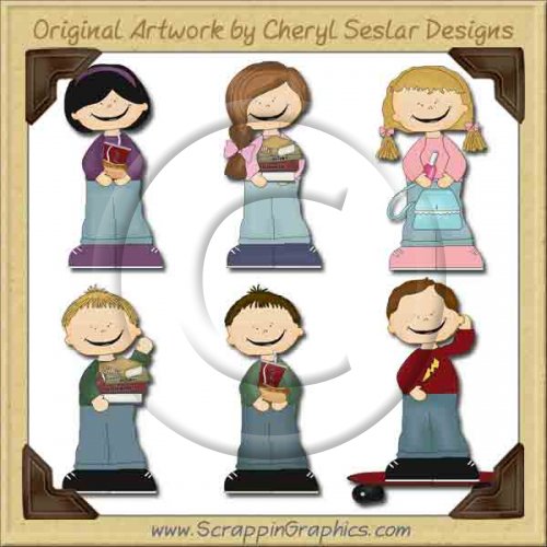 Tween Scene Limited Pro Printable Craft Collection Graphics Clip