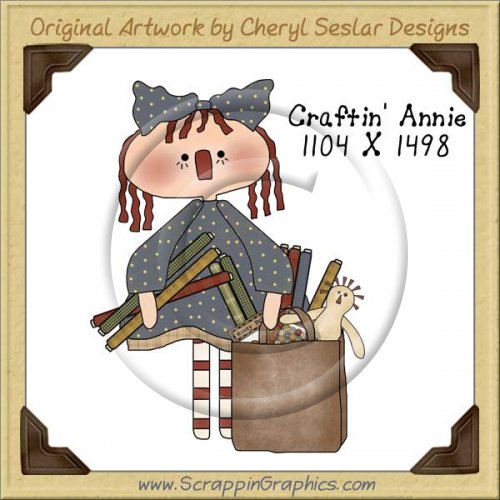 Craftin' Annie Single Graphics Clip Art Download