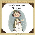 Annie's First Snow Single Graphics Clip Art Download