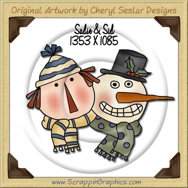Sadie & Sid Single Graphics Clip Art Download - Click Image to Close