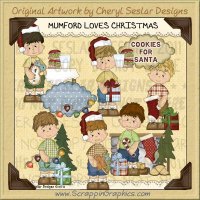 Mumford Loves Christmas Limited Pro Clip Art Graphics