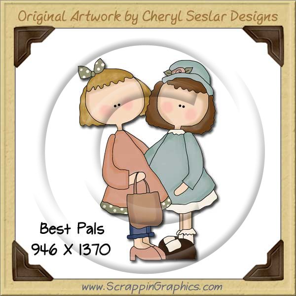 Best Pals Single Graphics Clip Art Download - Click Image to Close