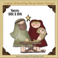 Nativity Single Graphics Clip Art Download