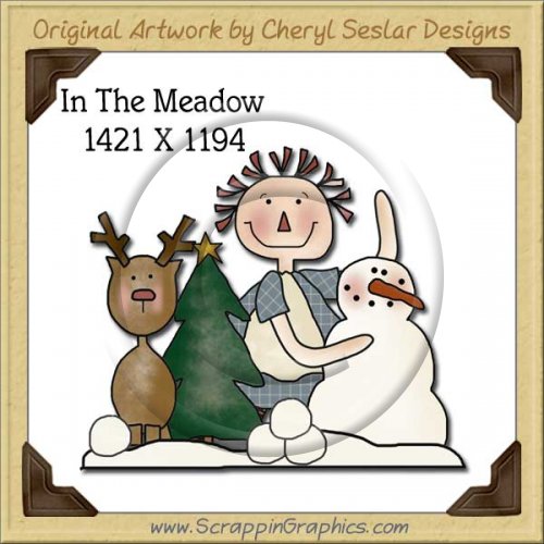 In The Meadow Single Graphics Clip Art Download
