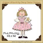 Pink Princess Single Graphics Clip Art Download